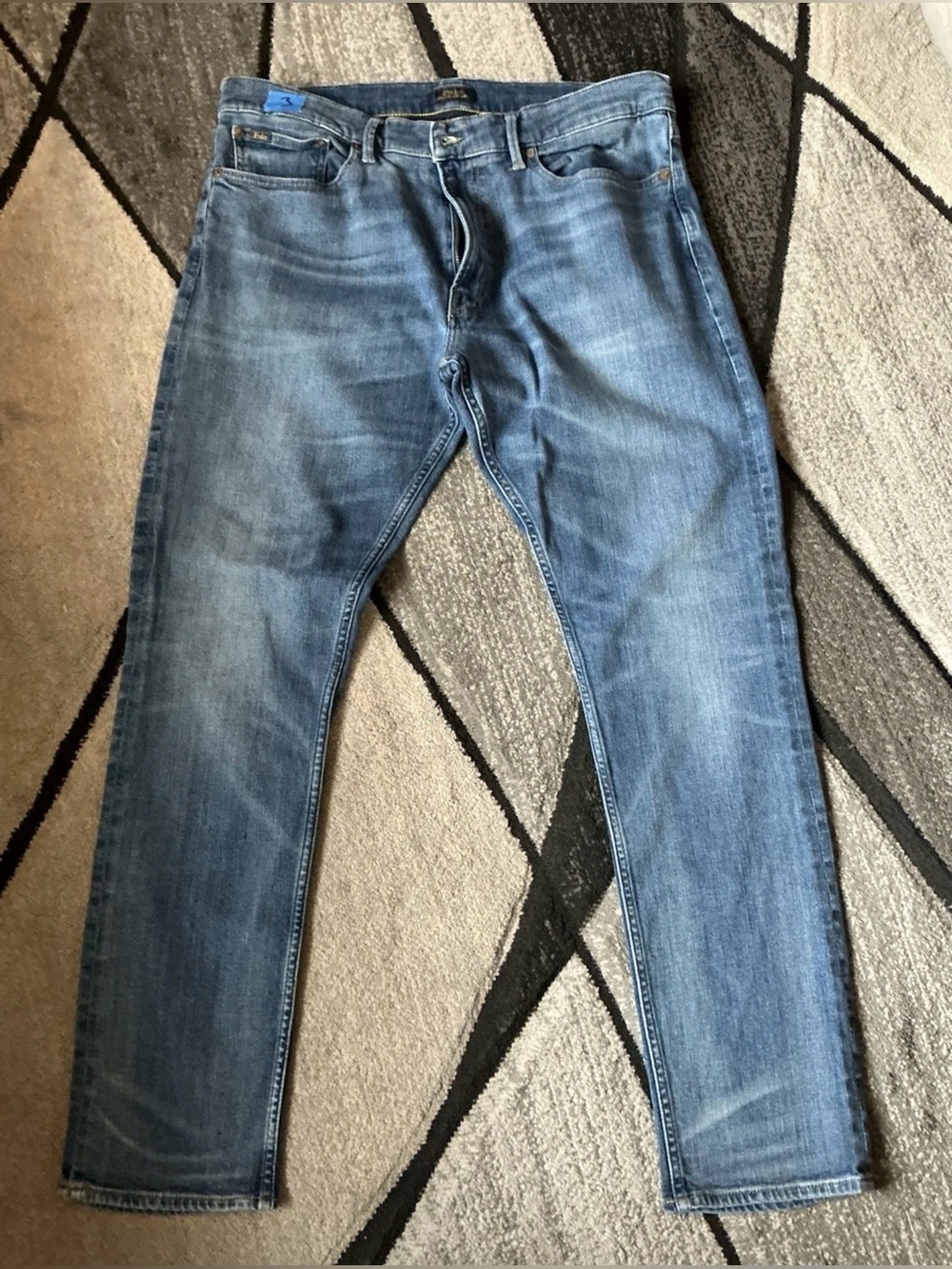 Size 36 x 32 - Polo Ralph Lauren Sullivan Slim Medium Blue Denim Jeans